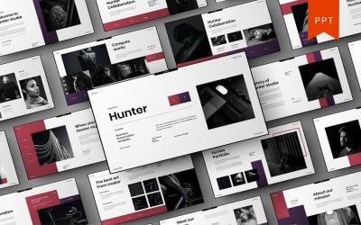 Охотник – Шаблон PowerPoint