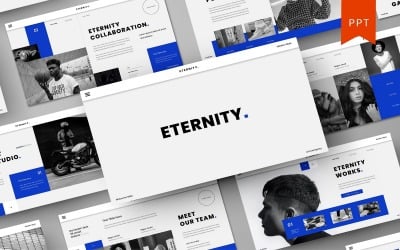 Örökkévalóság – üzleti PowerPoint sablon
