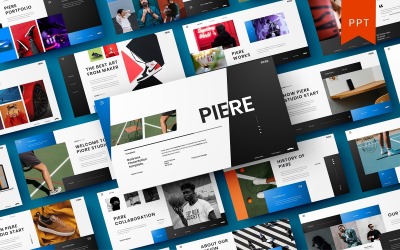 Piere – Üzleti PowerPoint sablon