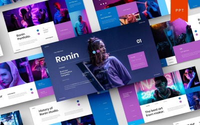 Ronin – Business-PowerPoint-Vorlage