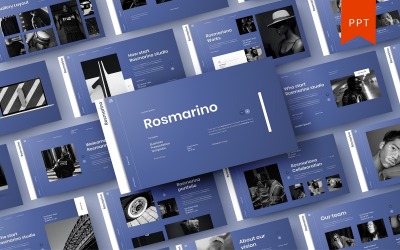 Rosmarino – PowerPoint-mall för företag