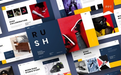 Rush – šablona Business PowerPoint