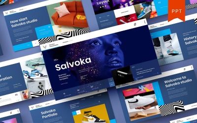 Salvoka – PowerPoint-mall för företag