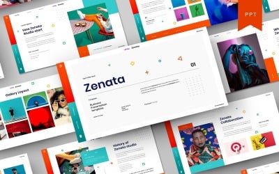 Zenata – Biznes Szablon PowerPoint