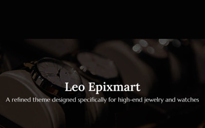 ТМ Epixmart - Ювелірні вироби та годинники Prestashop Тема