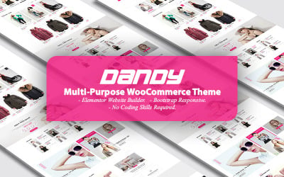 Dandy – багатоцільова тема WooCommerce