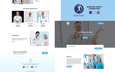 Bonecare - Ortopedik Tedaviler Elementor Açılış Sayfası