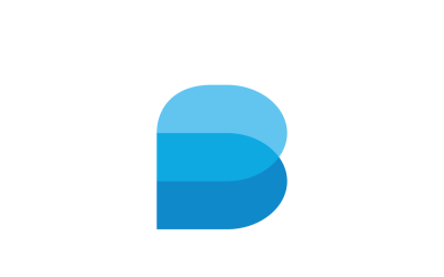 Briljant - Letter B Vector Logo-sjabloon