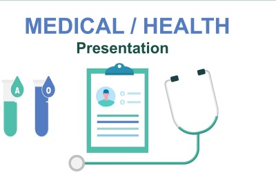 Infographie médicale - 01 : modèle PowerPoint