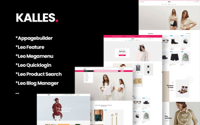 Kalles Clothing - Fashion Prestashop Theme