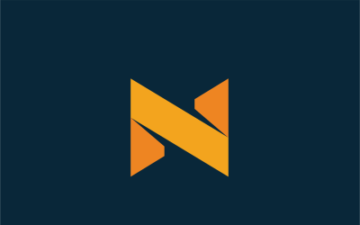 Network - Letter N Logo Template