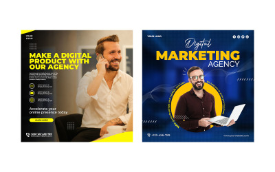 Social-Media-Vorlage für Agenturen für digitales Marketing Vol-2