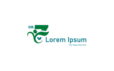 Medizinische Dr. Design-Logo-Vorlage