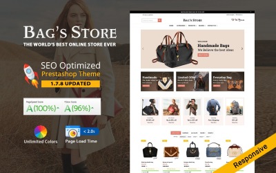 Negozio di borse - Accessori Moda Multiuso Tema Prestashop