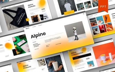 Alpine – PowerPoint-Vorlage