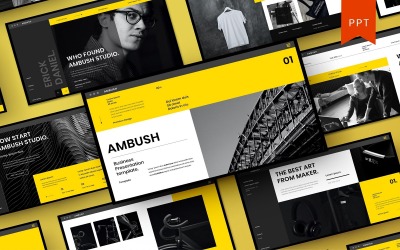 Bakhåll – PowerPoint-mall