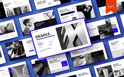 Deagle – Sjablonen PowerPoint presentatie