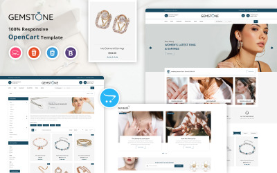 Gemstone - Responsieve OpenCart-sjabloon