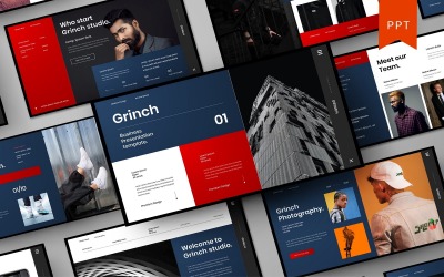 Grinch – PowerPoint-Vorlage