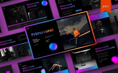 Primeveral – шаблон PowerPoint