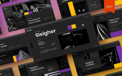 Sleigher – Plantilla de PowerPoint de negocios*