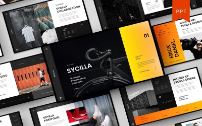 Sycilla – шаблон PowerPoint