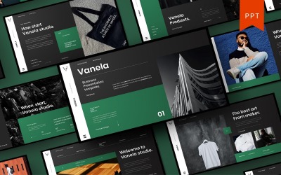 Vanela – İş PowerPoint Şablonu