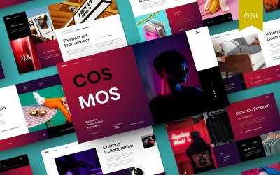 Cosmos - Modelo de slides do Google para negócios