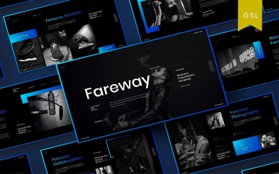 Fareway - Modello di diapositiva Google aziendale