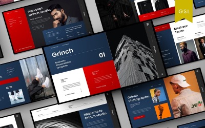 Grinch – Üzleti Google Diasablon