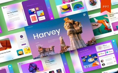 Harvey – PowerPoint-mall för företag