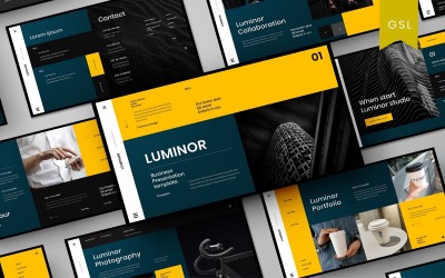 Luminor - Modello di diapositiva Google aziendale