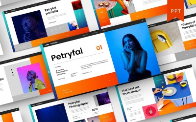 Петрифай – Шаблон бизнес-презентации PowerPoint