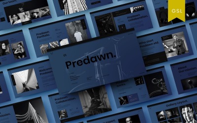 Predawn – Üzleti Google Diasablon