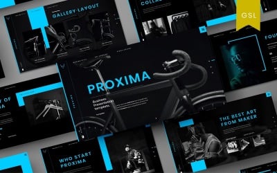 Proxima - бизнес-шаблон слайдов Google