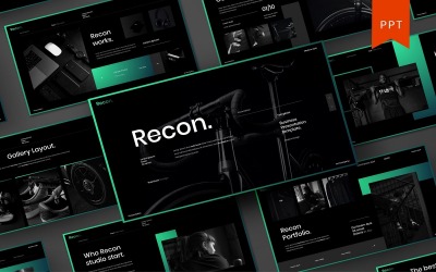 Recon – Biznes Szablon PowerPoint