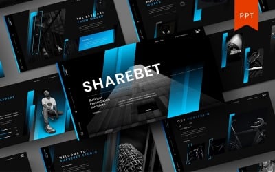 Sharebet – İş PowerPoint Şablonu