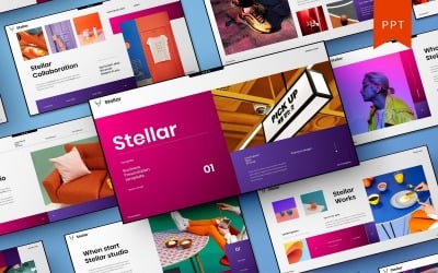 Stellar — biznesowy szablon PowerPoint