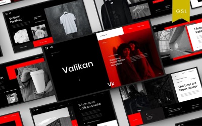 Valikan – üzleti Google diasablon