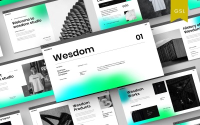 Wesdom - Business Google Slide Mall