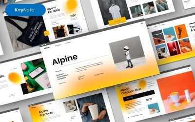 Alpine – Business-Keynote-Vorlage