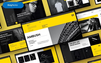 Ambush – 商业主题演讲模板