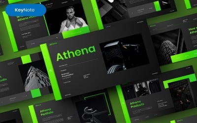 Athena – Business Keynote sablon