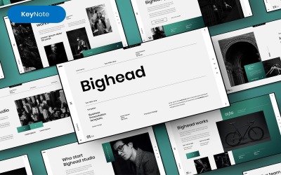 Bighead – 商业主题演讲模板