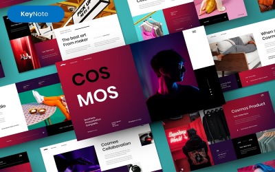 Cosmos – Шаблон Business Keynote