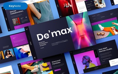 Demax – Шаблон Business Keynote