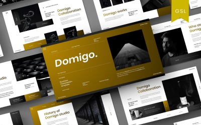 Domigo – üzleti Google diasablon