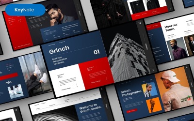 Грінч – Шаблон Business Keynote