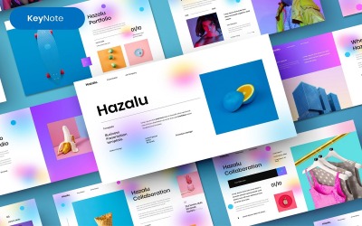 Hazalu – Шаблон Business Keynote