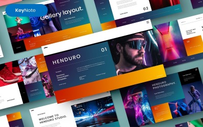 Henduro - Modelo de Keynote de Negócios